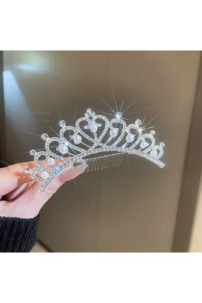 Choice HH3467-4 Rhinestone Crystal Hair Comb Crowns For Women Queen Headbands Princess Hair Accessories Bri