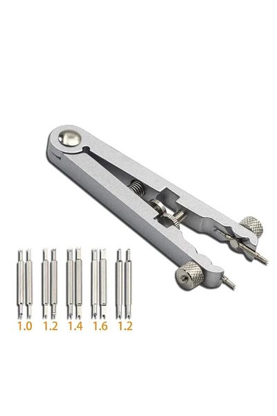 Choice Silver Watch Band Remover Plier 6825 Spring Bar Watch Strap Aluminum Alloy Repair Removing Tool V-Sh
