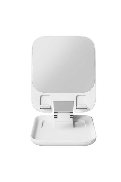 Baseus Składany stojak podstawka na tablet telefon Seashell Series biały