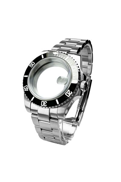 Choice D-glass-date 40mm 200m Waterproof NH34 NH35 NH36 Watch Case Accessories for Oyster Band SUB Watch Ma