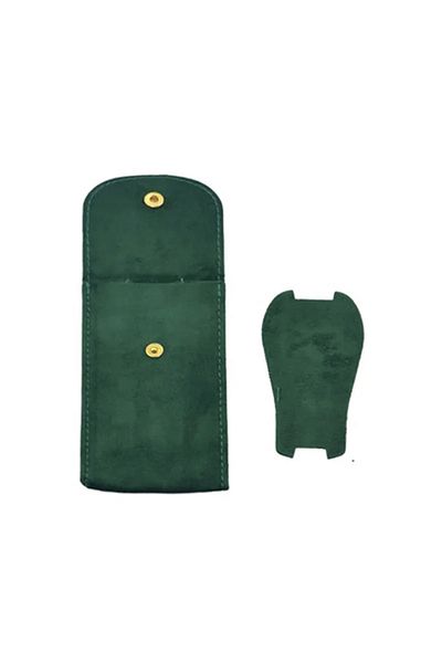 Choice Green Watch Bag Blue and Black Flannelette Gift Bag Travel Storage Case Durable Portable Watch Dust