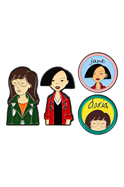 Choice 7 دبوس مينا للفتيات ذوات الرسوم المتحركة الرائعة على شكل أنمي على حقيب...