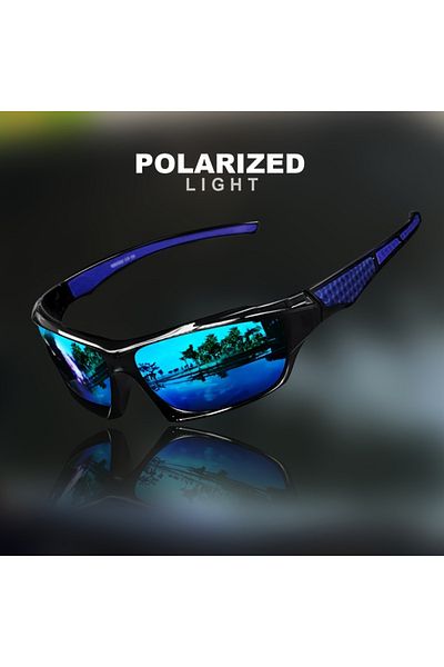 Choice C4 1/3PCS Sports Polarized Sunglasses for Men Lightweight Night Vision Male Shades Cycling Driving F