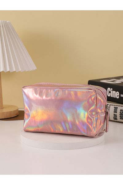 Choice golden Trendy New Laser Design Clutch Storage Zipper Bag Waterproof and Dirt Resistan Lightweight Ma