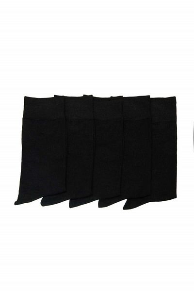 Centini Set of 5 pairs - Men's classic socks, black