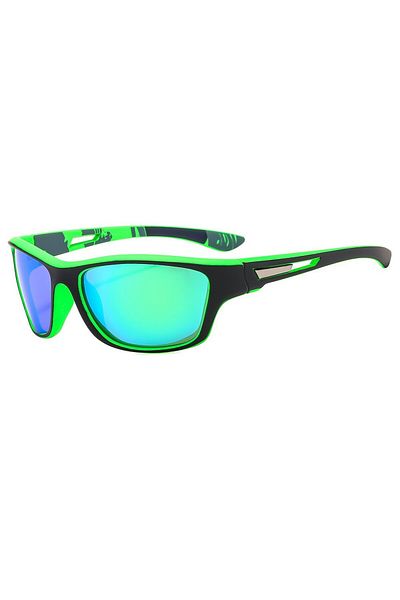 Choice mirror green Hot Sport Riding Sunglasses Men And Women Mirror Lenses Goggle Outdoor Cycling Sun Glas