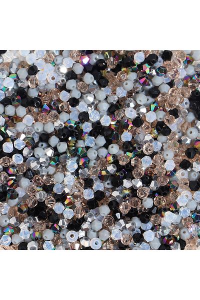Choice Blue 200pcs/lot Mixed Color 4mm Bicone Beads For Jewelry Making Faceted Glass Beads Shiny Crystal Be