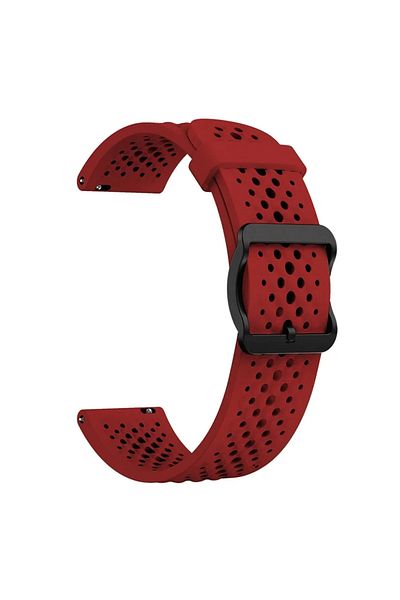 Choice 22mm Universal Red Breathable Band 22mm For Garmin Venu 3 Watch Strap For Garmin Venu 2 Forerunner 2