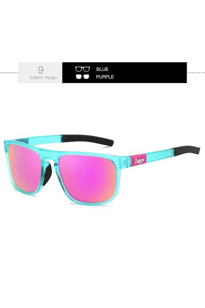 Choice C9 DUBERY Full Rim Polarized Sunglasses For Men And Women 9 Colors Model 578