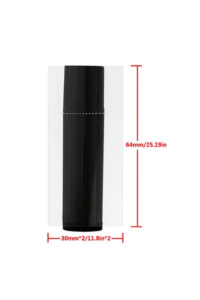 Choice 500Pcs Shrink Wraps for Lip Balm Containers Lipstick Tube , Easy to Use, Make Products More Profe...