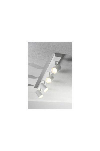 GTV Spot Veneto, adjustable, 4xGU10, white, IP20,