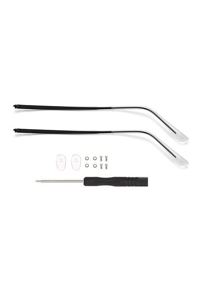 Choice black 1 Pair Transparent Foot Cover Glasses Arm Replacement Leg Sunglasses Eyeglasses Replacement Me