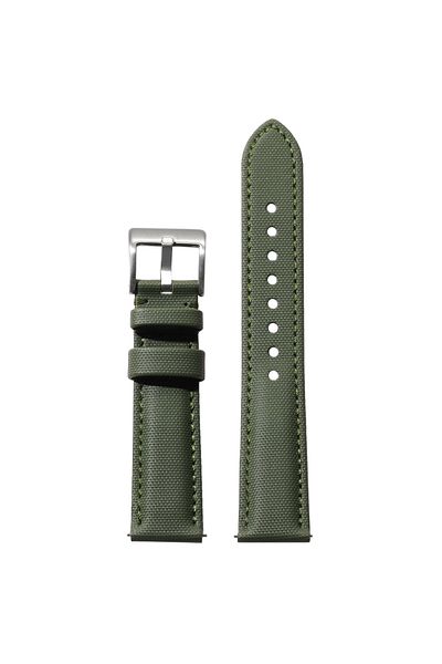 Choice 22mm Army Green 20mm 22mm Sailcloth Straps for Omega for Blancpain for Seiko Divers Watches Men Wome