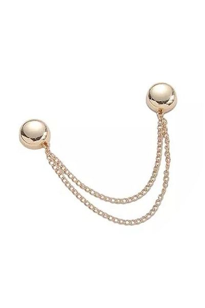 Choice Gold Magnetic Buttons Clips Metal Brooch Hats Hairbands Clothes Magnets Pins Suitable for Shirts Sle