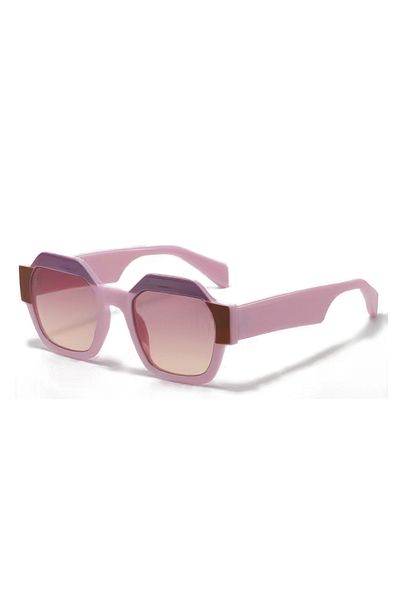 Choice pink 2025 New In Luxury Vintage Cat Eyt Sunglasses Women 2025 Fashion V Shape Designer Sun Glasses F