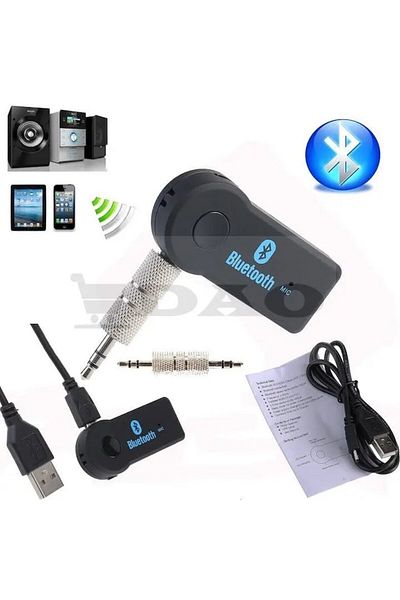 DAO Modulator bluetooth ,receptor audio , adaptor Jack 3.5mm, stereo handsfree auto MP3