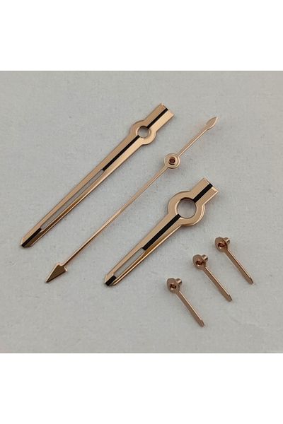 Choice rose gold 8.5*13*13.5mm VK63 Watch Hands Luminous Rainbow Hands For VK63 Daytona Watch Movement Repl