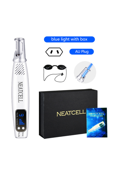 Choice pim-blue-with-box-AU Picosecond Laser Pen for Scar Removal Blue Light Therapy Scar Mole Freckle Remo