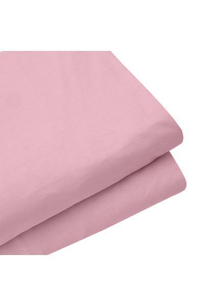 Altınbaşak Freesia Double Ranforce Fitted Sheet 200X200+35 cm Powder