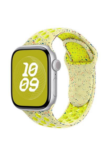 Choice 42 44 45 49 46mm ML Volt Splash Original Silicone Strap For Apple Watch 44mm 45mm 40mm 41mm 46 42mm