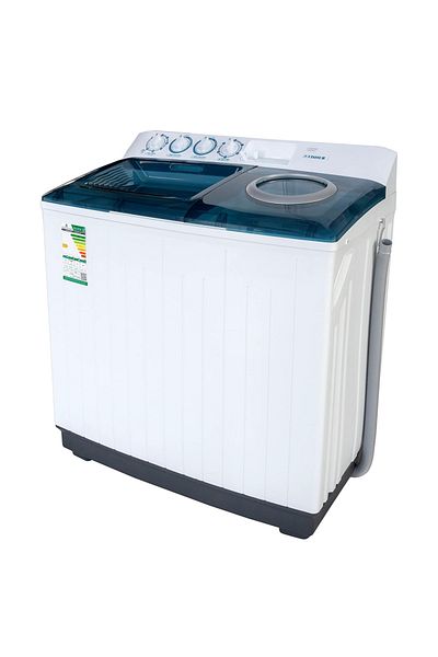 fısher Fisher, 14 kg twin-tub washing machine, 9 kg dryer, white