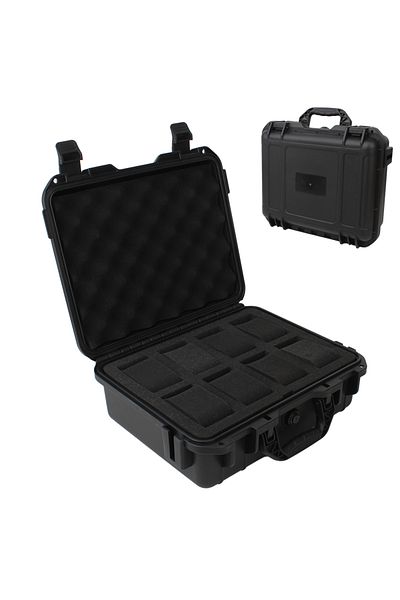 Choice black 8-Grid High-End Watch Case Collection Watch Antique Protection Safety Box Colorful Sponge Thic