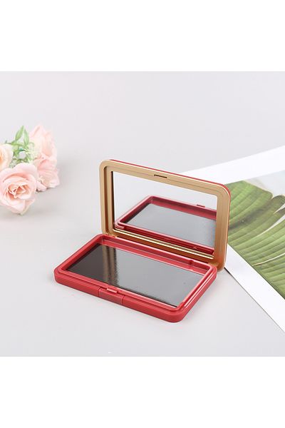 Choice Red 1pcs Matte Empty Magnetic Cosmetics Palette Eyeshadow Blusher DIY Makeup Box Glitter Makeup Disp