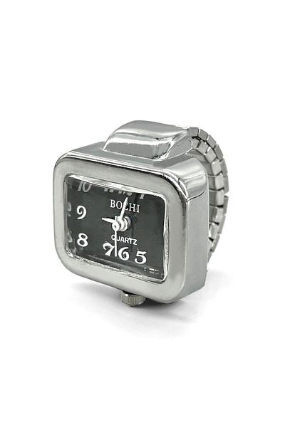 Choice black Fashion Personality Small Watch Small Square Finger Ring Watch Mini Burst Couple Cheap Things