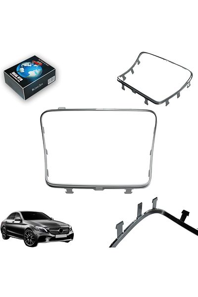 İDEAL OTOMOTİV Mercedes-Benz C-Class W205 Chrome Cup Holder Frame Oem: A2056830900