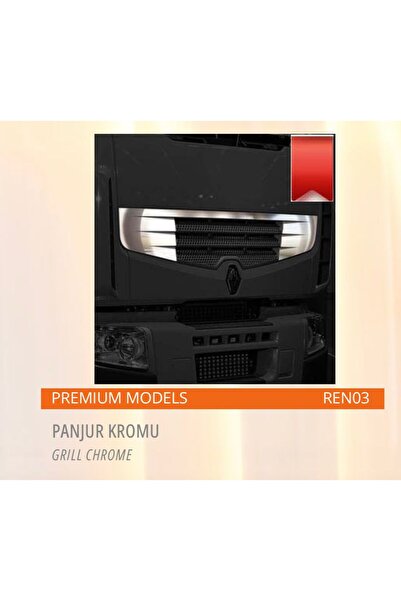 ÜNLAKS RENAULT PREMİUM PANJUR KROMLARI