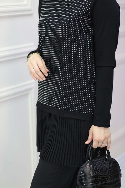AVSARWEAR Skirt End Pleated Stone Underwear