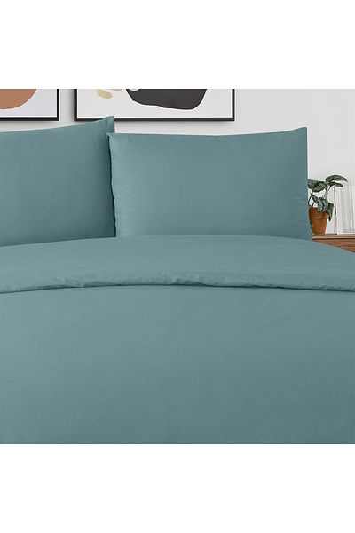 Altınbaşak Freesia Double Ranforce Duvet Cover Set Mint (3 Pieces) Double Duvet Cover Set