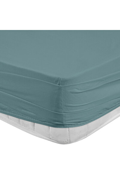 Altınbaşak Freesia Single Ranforce Fitted Sheet 120X200+35 cm Mint