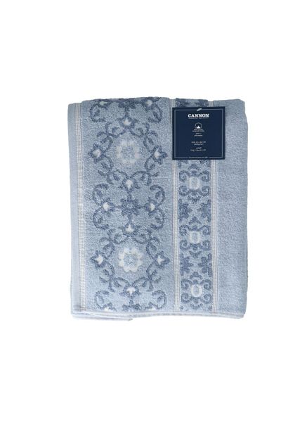 Cannon Floral Pattern Cotton Jacquard Towel 81 x 151 cm