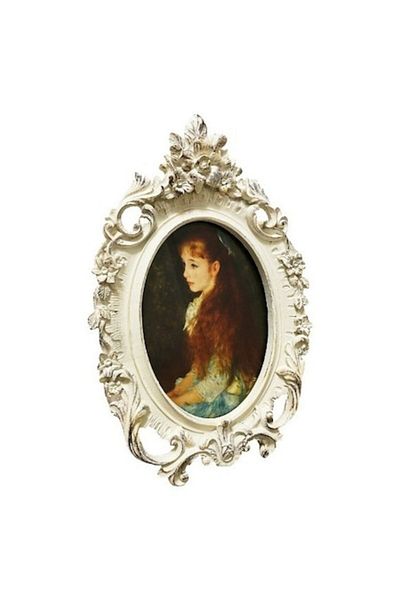 BLA BLA FOAM Classic Photo Frame, Bla Bla Foam, White, Baroque Style, 5' x 7' (13x18 cm) AR 03