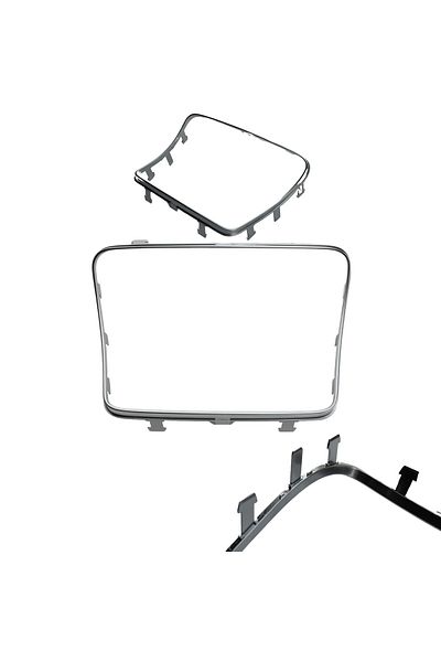 İDEAL OTOMOTİV Mercedes-Benz C-Class W205 Chrome Cup Holder Frame Oem: A2056830900