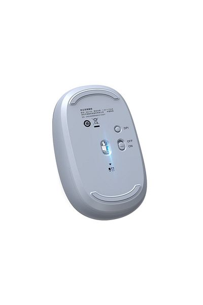 Ugreen Myszka bezprzewodowa USB 2.4GHz MU105 - niebieska