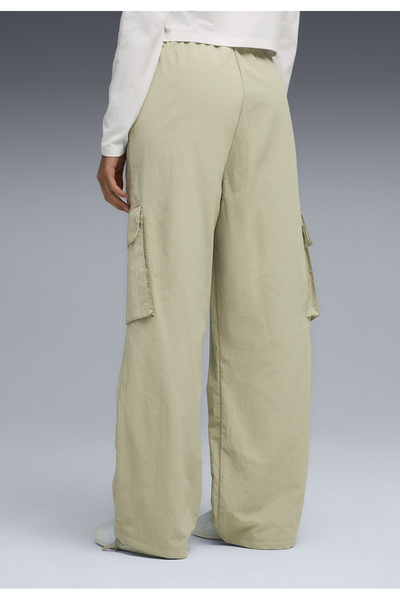 Puma WARDROBE Essentials Χαλαρό Υφασμάτινο Παντελόνι Cargo Γυναικείο