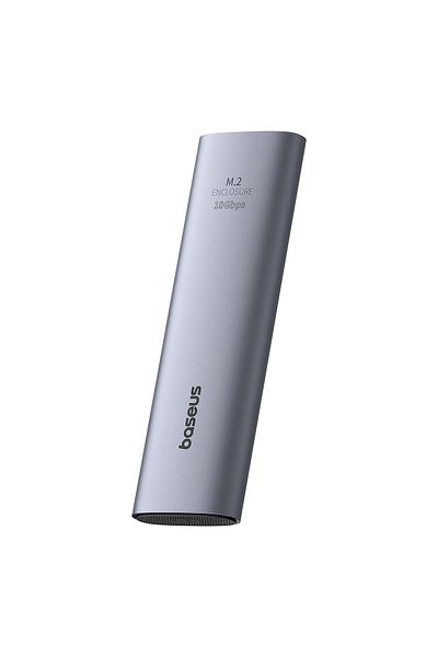 Baseus Kieszeń na dysk SSD do 8 TB FlyJoy M.2 NVMe 10 Gb/s UASP TRIM - szara