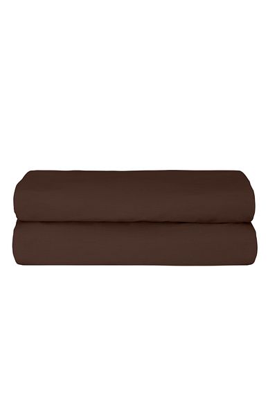 Altınbaşak Freesia King Size Ranforce Fitted Sheet 200X200+35 cm Brown