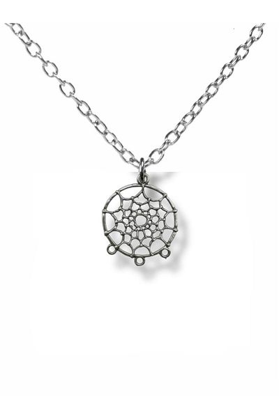Herşey Nota 60 cm Chain Unisex Necklace with Dream Hunter Figure – Spiritual and Bohemian Style Jewelry
