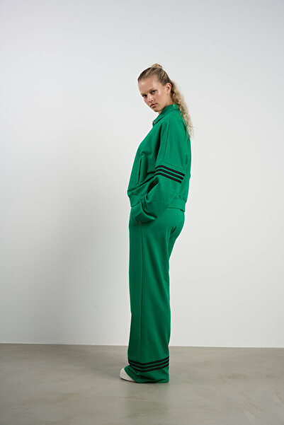 HANIQA Γυναικείο καλοκαιρινό σετ αθλητικής φόρμας με φερμουάρ (44-50) | 25152