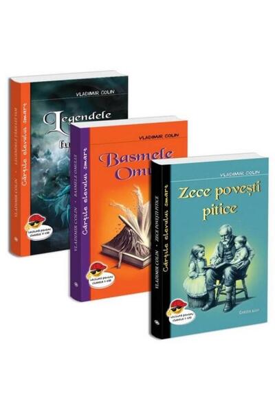 Editura Cartex Pachet Vladimir Colin (3 carti): 1. Basmele omului