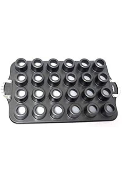 Türkiye Nonstick Muffin Cheesecake Pan 24 Cup with Removable Bottom lids Cupcake Baking tray Mini Cheesecake