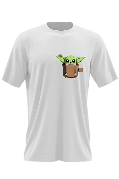 OEM Tricou barbati Baby Yoda Cute Pocket, Mandalorian