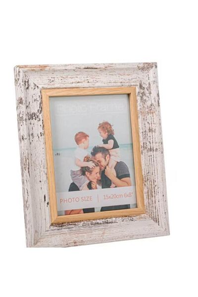 BLA BLA FOAM Rustic Wooden Photo Frame, Classic Design, 6x8 (15x20) cm