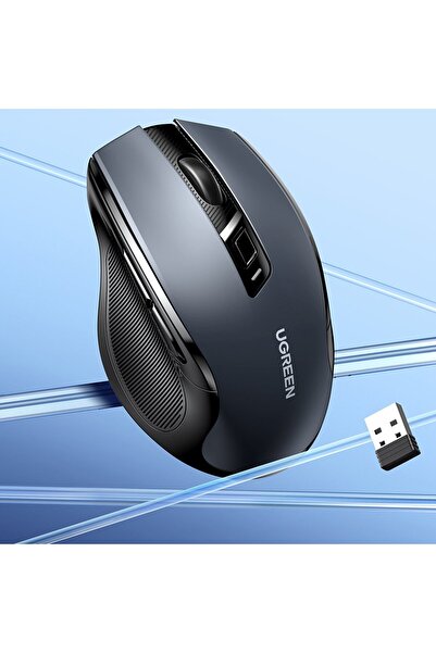 Ugreen Mouse optic wireless ergonomic USB 2.4GHz 4000DPI negru