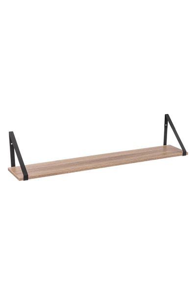 Five Simply Smart Aliaj floating Wall Shelf with Bracket 78 cm
