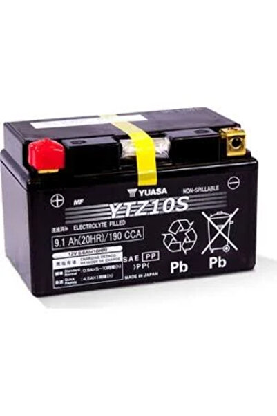 Yuasa AKÜ YTZ10S MOTOSİKLET AKÜSÜ