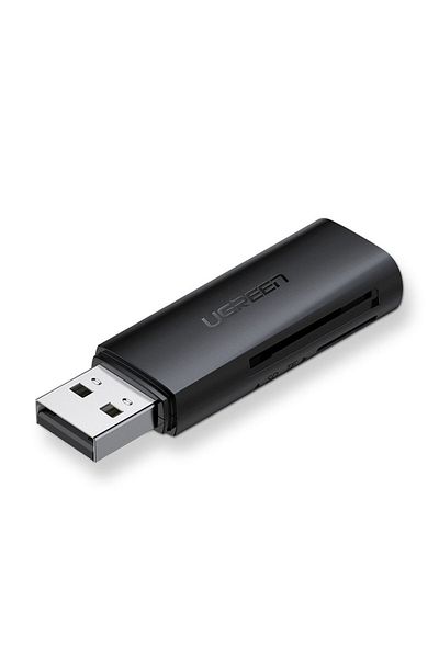 Ugreen Czytnik kart pamięci SD TF do komputera USB 3.0 czarny